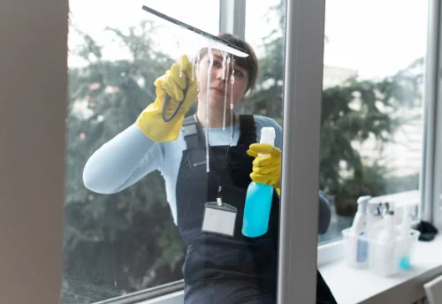 Nettoyage de vitres intérieures et extérieures à Flancourt-Crescy-en-Roumois